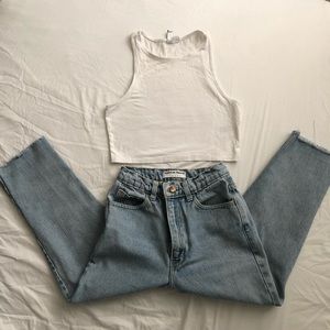 American Apparel Mom Jeans